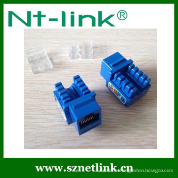 Netlink Горячие продажи 90 градусов UTP Dual IDC RJ45 Cat5E Keystone Jack